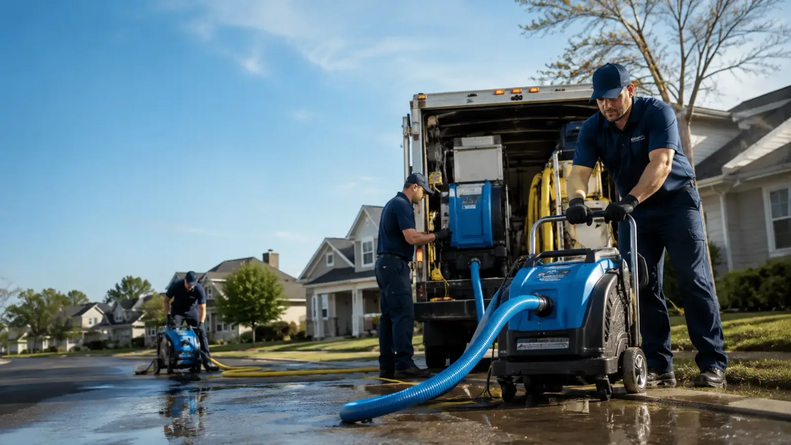 Flood Damage Cleanup in Shock, WV